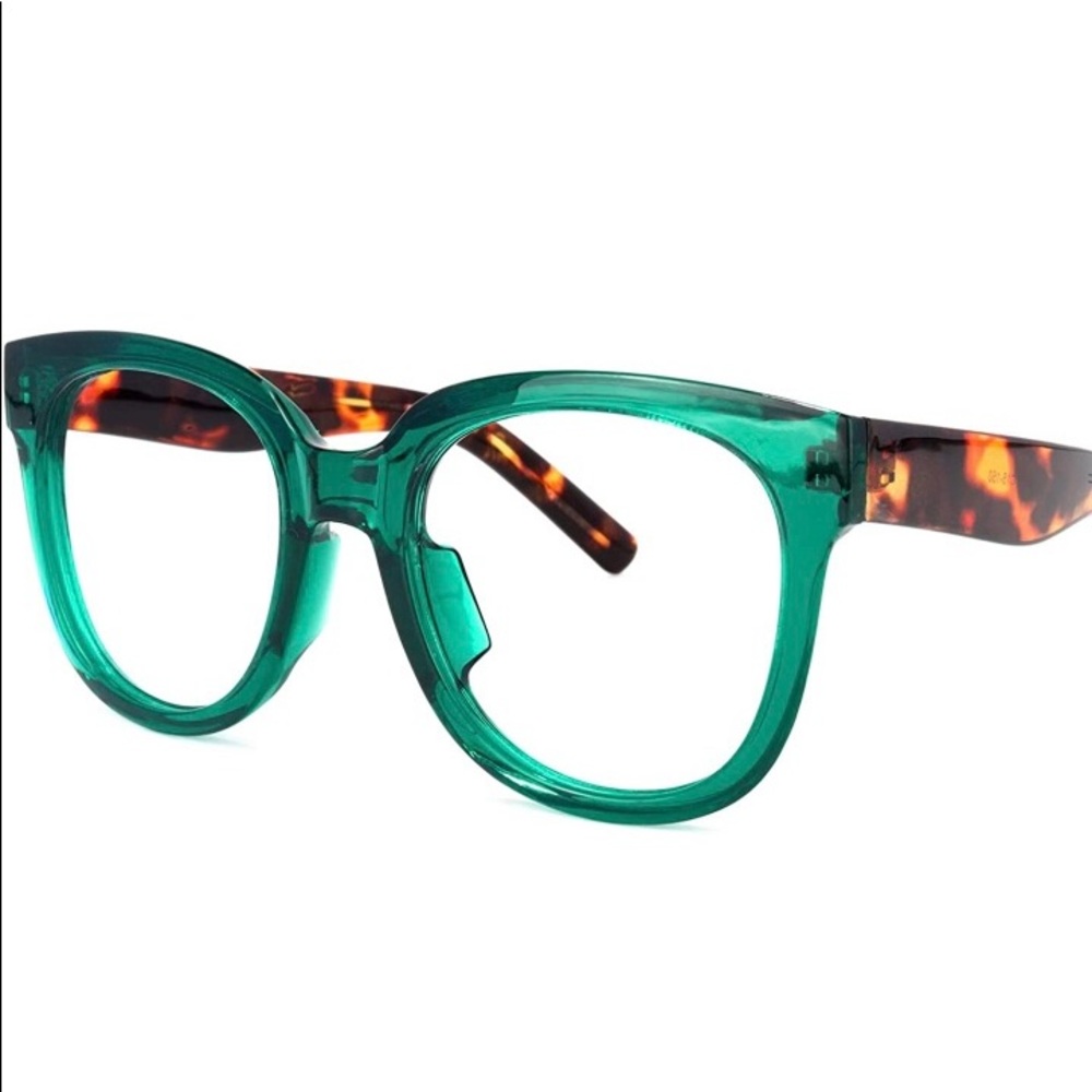 Zeelool Unisex Retro Oversized Square Glasses